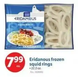 Lidl Eridanous frozen squid rings offer
