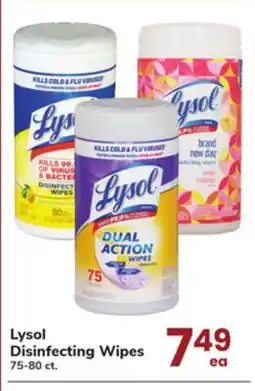 ACME Lysol Disinfecting Wipes offer