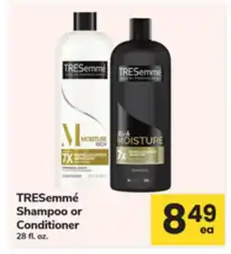 ACME TRESemmé Shampoo or Conditioner offer
