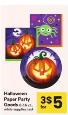 ACME Halloween Paper Party Goods offer