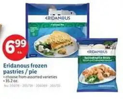 Lidl Eridanous frozen pastries pie offer