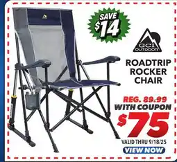 Big 5 GCI Outdoor RoadTrip Rocker Chair offer