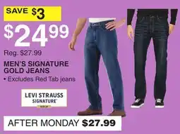 Dunham's Sports LEVI MEN'S SIGNATURE GOLD JEANS offer