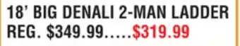 Dunham's Sports 18' BIG DENALI 2-MAN LADDER offer
