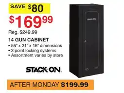 Dunham's Sports STACK-ON 14 GUN CABINET offer
