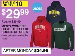 Dunham's Sports MEN'S, WOMEN'S OR YOUTH FLEECE HOODIE OR CREW offer