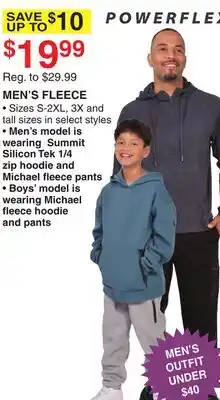 Dunham's Sports MEN'S FLEECE offer