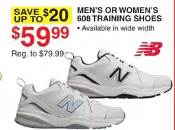 Dunham's Sports MEN'S OR WOMEN'S 608 TRAINING SHOES offer