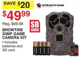 Dunham's Sports BROWTINE 20MP GAME CAMERA KIT offer