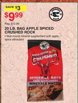 Dunham's Sports 20 LB. BAG APPLE SPICED CRUSHED ROCK offer