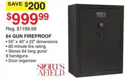 Dunham's Sports 64 GUN FIREPROOF offer