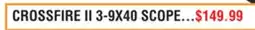 Dunham's Sports CROSSFIRE II 3-9X40 SCOPE offer