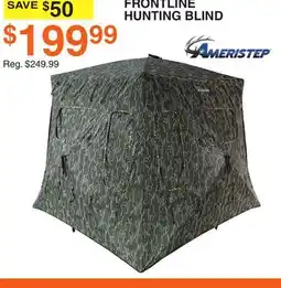 Dunham's Sports AMERISTEP FRONTLINE HUNTING BLIND offer