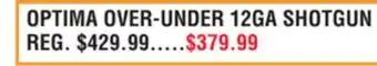 Dunham's Sports OPTIMA OVER-UNDER 12GA SHOTGUN offer