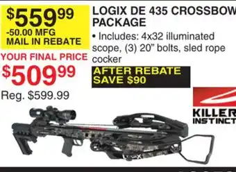 Dunham's Sports LOGIX DE 435 CROSSBOW PACKAGE offer