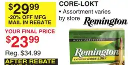 Dunham's Sports REMINGTON CORE-LOKT offer