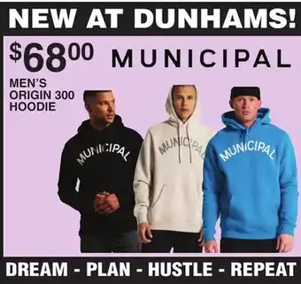 Dunham's Sports MEN'S ORIGIN 300 HOODIE offer