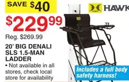 Dunham's Sports 20' BIG DENALI SLS 1.5-MAN LADDER offer
