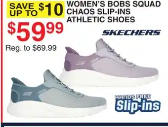Dunham's Sports WOMEN'S BOBS SQUAD CHAOS SLIP-INS ATHLETIC SHOES offer
