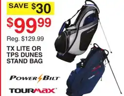 Dunham's Sports TX LITE OR TPS DUNES STAND BAG offer