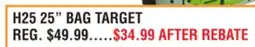 Dunham's Sports H25 25 BAG TARGET offer