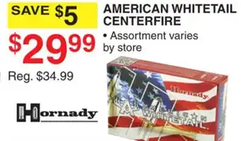 Dunham's Sports AMERICAN WHITETAIL CENTERFIRE offer