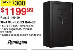 Dunham's Sports 36+4 GUN LONG RANGE offer