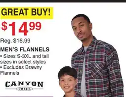 Dunham's Sports MEN'S FLANNELS offer