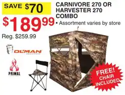 Dunham's Sports CARNIVORE 270 OR HARVESTER 270 COMBO offer