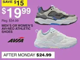 Dunham's Sports MEN'S OR WOMEN'S AVI-NEO ATHLETIC SHOES offer