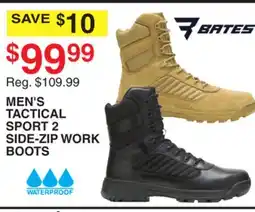 Dunham's Sports MEN'S TACTICAL SPORT 2 SIDE-ZIP WORK BOOTS offer