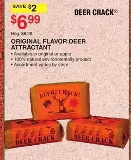 Dunham's Sports ORIGINAL FLAVOR DEER ATTRACTANT offer