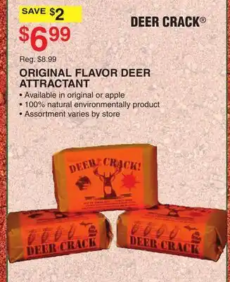 Dunham's Sports ORIGINAL FLAVOR DEER ATTRACTANT offer