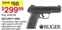 Dunham's Sports RUGER SECURITY 9MM offer
