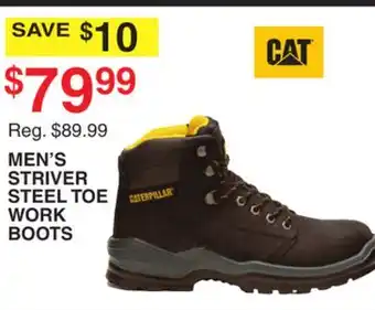 Dunham's Sports MEN'S STRIVER STEEL TOE WORK BOOTS offer