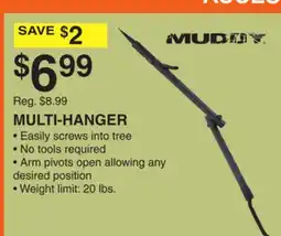 Dunham's Sports MUDDY MULTI-HANGER offer