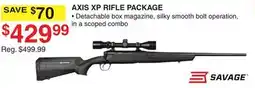 Dunham's Sports AXIS XP RIFLE PACKAGE offer