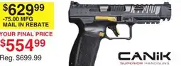 Dunham's Sports CANIK RIVAL SFX 9MM offer