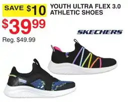 Dunham's Sports YOUTH ULTRA FLEX 3.0 ATHLETIC SHOES offer