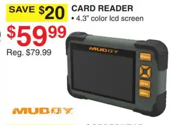 Dunham's Sports CARD READER offer