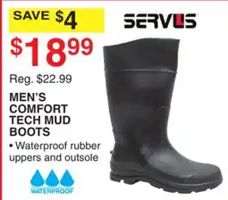 Dunham's Sports SERVUS MEN'S COMFORT TECH MUD BOOTS offer