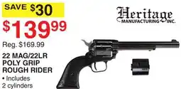 Dunham's Sports 22 MAG/22LR POLY GRIP ROUGH RIDER offer
