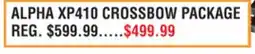 Dunham's Sports ALPHA XP410 CROSSBOW PACKAGE offer