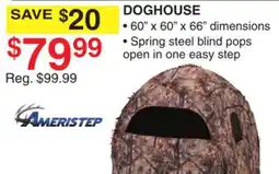 Dunham's Sports DOGHOUSE offer