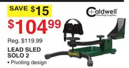 Dunham's Sports LEAD SLED SOLO 2 offer