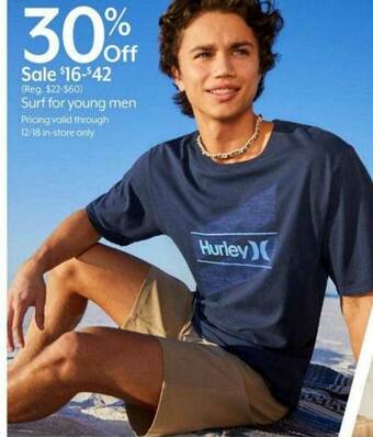 Bealls Surf For Young Men offer