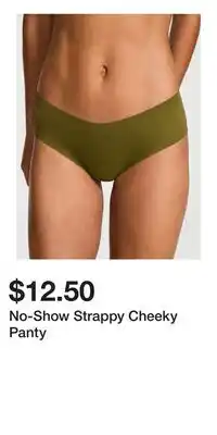 Victoria's Secret No-Show Strappy Cheeky Panty offer