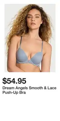 Victoria's Secret Dream Angels Smooth & Lace Push-Up Bra offer