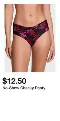 Victoria's Secret No-Show Cheeky Panty offer