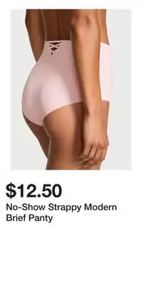 Victoria's Secret No-Show Strappy Modern Brief Panty offer